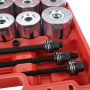 Sada na lisování a stahování ložisek a pouzder MECHANIC PULLER SET 3, 27 ks SIXTOL