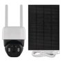 Kamera EMOS IP-1200 WASP /H4067/ GoSmart venkovní bateriová otočná s Wi-Fi a solárním panelem