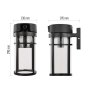 Kamera EMOS IP-1300 LANTERN /4074/ GoSmart venkovní otočná s WiFi a světlem, černá