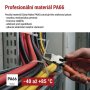 Stahovací páska 450×7,6 mm, bílá, balení 25 ks / EMOS A2858