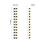 Šroubová svorkovnice 12× 2,5–4 mm2, 450 V, bílá, EMOS A4101
