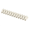 Šroubová svorkovnice 12× 6–10 mm2, 450 V, bílá, EMOS A4103