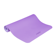 Podložka na cvičení Rebel Active RBA-3159-2PU na jógu, pilates a fitness 1cm, 200x90cm TPE  modrá