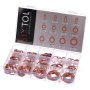 Sada měděných těsnících kroužků MECHANIC RING SET 2, M5–M20, 300 ks SIXTOL