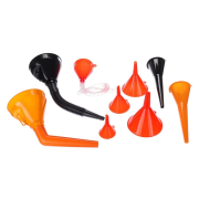 Sada trychtýřů na dolévání kapalin MECHANIC FUNNEL SET 3, 9 ks SIXTOL