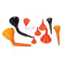 Sada trychtýřů na dolévání kapalin MECHANIC FUNNEL SET 3, 9 ks SIXTOL
