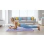 Fitness sada na pilates REBEL ACTIVE RBA-3069-PU multifunkční 9v1 fialová