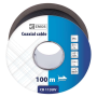 Koaxiální kabel Emos CB113UV / 100m / 6,8 mm venkovní