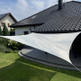 Sluneční clona 4x3m bežová