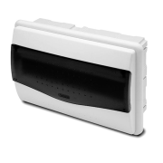 Rozvaděč NUOVA 3512 IP40, 12mod., pod omítku, průhl. dveře, 215x305x100mm