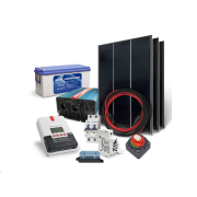Solární sestava ostrovní SOLARFAM 540Wp, 12V, baterie 200Ah, měnič 230VAC 2000W