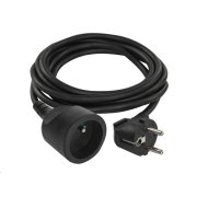 Prodlužovací kabel EMOS P0113R spojka 3m, černý / PVC / 1,5 mm2