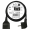 Prodlužovací kabel EMOS P0113R spojka 3m, černý / PVC / 1,5 mm2