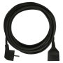 Prodlužovací kabel EMOS PC0115R / 5 m / 1 zásuvka / černý / PVC / 1,5 mm2