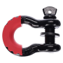 Offroadový třmen s pryžovým chráničem CAR SHACKLE 1, nosnost 4,75 t SIXTOL