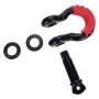 Offroadový třmen s pryžovým chráničem CAR SHACKLE 1, nosnost 4,75 t SIXTOL