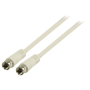 Kabel koaxiální 10m + 2xF konektor