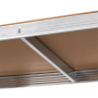 Kovový úložný regál Atos RB-1251W 180x90x40 cm bílý