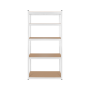 Kovový úložný regál Atos RB-1251W 180x90x40 cm bílý