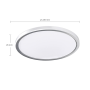 LED stropní světlo Solight Acate WO825