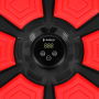 TB06 ELEKTRONICKÝ TRÉNINKOVÝ BOXERSKÝ TERČ S RUKAVICEMI HMS (MUSIC BOXING MACHINE)