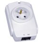 Přepěťová ochrana 1 zásuvka + RJ45 Emos P53893