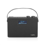 Rádio DAB+ NEDIS RDDB4320BK | 15 W | FM | Bluetooth® | Černá / Černá
