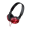 SONY sluchátka MDR-ZX310,červ.