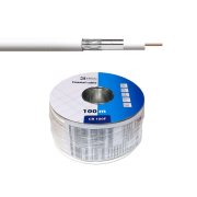 Koaxiální kabel Emos CB100F / 100m / 6,5 mm