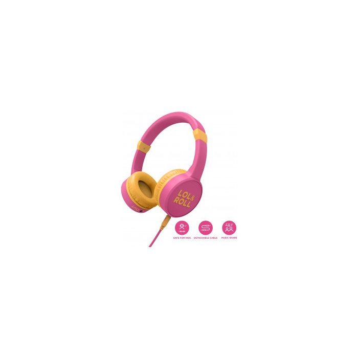 Energy Lol&Roll Pop Kids headphones, pink