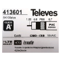 Kabel koaxiální Televes SK100PLUS Cu 413601 / 100m / 6,7 mm