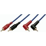Stereo audio connection cable, 1.5 m