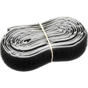 Self-adhesive hook and loop tape, 100 cm