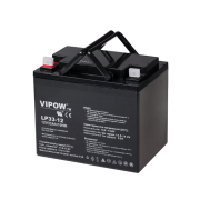 Baterie olověná  12V / 33Ah  VIPOW bezúdržbový akumulátor