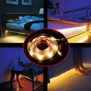 Solight LED svetelný pás s pohybovým senzorom, 1m, 4x AAA