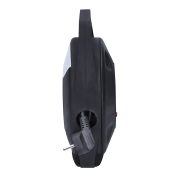 Solight predlžovací prívod na bubne, 4 zásuvky, 10m, čierny kábel, 3x 1.0mm2