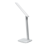 Solight LED stmievateľná stolná lampička s displejom, 6W, voľba teploty svetla, biely lesk