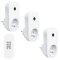 Solight diaľkovo ovládané zásuvky set 3 + 1, 3 zásuvky, 1 ovládač