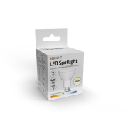 Solight LED žiarovka, bodová , 5W, GU10, 4000K, 425lm, biela