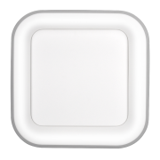 Solight LED stropné svetlo štvorcové Treviso, 48W, 2880lm, stmievateľné, diaľkové ovládanie, sivá