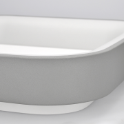 Solight LED stropné svetlo štvorcové Treviso, 48W, 2880lm, stmievateľné, diaľkové ovládanie, sivá