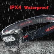 Solight čelová LED svietidlo, 3W + červené svetlo, 3x AAA