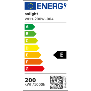 Solight High bay, 200W, 26000lm, 120°, Samsung LED, Lifud driver, 5000K, 1-10V stmievanie
