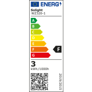 Solight LED žiarovka G9, 2,5W, 3000K, 215lm