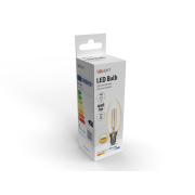 Solight LED žiarovka retro, sviečka 4W, E14, 3000K, 360°, 440lm