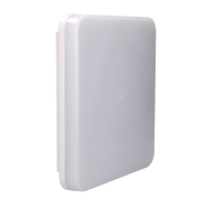 Solight LED venkovné osvetlenie, prisadené, štvorcove, IP54, 15W, 1150lm, 4000K, 22cm