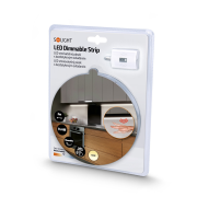 Solight LED stmievateľný pásik s bezdotykovým ovládaním, 3m, 180 LED, 4000K, IP65, 230V