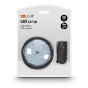 Solight LED svetielko s diaľkovým ovládaním, 5 LED, 3x AA batérie