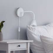 Solight LED nástenná lampička, stmievateľná, 4W, 280lm, 3000K, biela