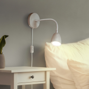 Solight LED nástenná lampička, stmievateľná, 4W, 280lm, 3000K, biela